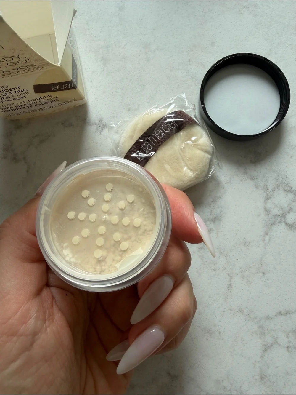 New Laura Mercier Translucent Loose Setting Powder Deluxe Mini